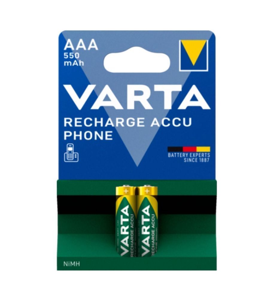 Varta Recharge Accu Phone AAA Pil 2'li 550 mAh
