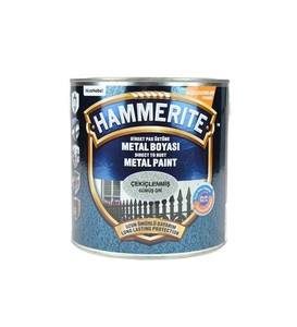 Hammerite Pas Üstü Metal Boyası Çekiçlenmiş Gümüş Gri 2,5Lt