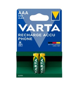 Varta Recharge Accu Phone AAA Pil 2\'li 550 mAh