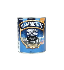 Hammerite Pas Üstü Metal Boyası Düz Siyah 0,75Lt