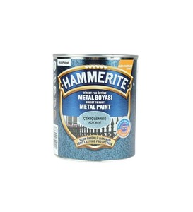 Hammerite Pas Üstü Metal Boyası Çekiçlenmiş Açık Mavi 2,5Lt #1