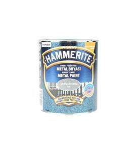 Hammerite Pas Üstü Metal Boyası Çekiçlenmiş Gri 0,75Lt