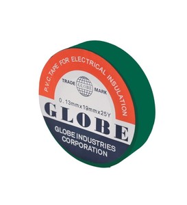 Globe 19 Mm İzolasyon Elektrik Bandı Yeşil #1