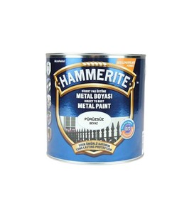 Hammerite Pas Üstü Metal Boyası Düz Beyaz 2,5Lt
