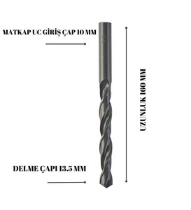 Milwaukee HSS-Rold Metal Matkap Ucu 13.5X160 MM #2