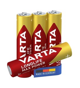 Varta Longlife Max Power AAA Alkaline Pil 4'lü #2