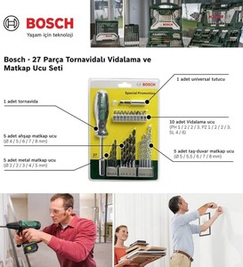 Bosch Promo 27 Parça Delme ve Vidalama Seti #3
